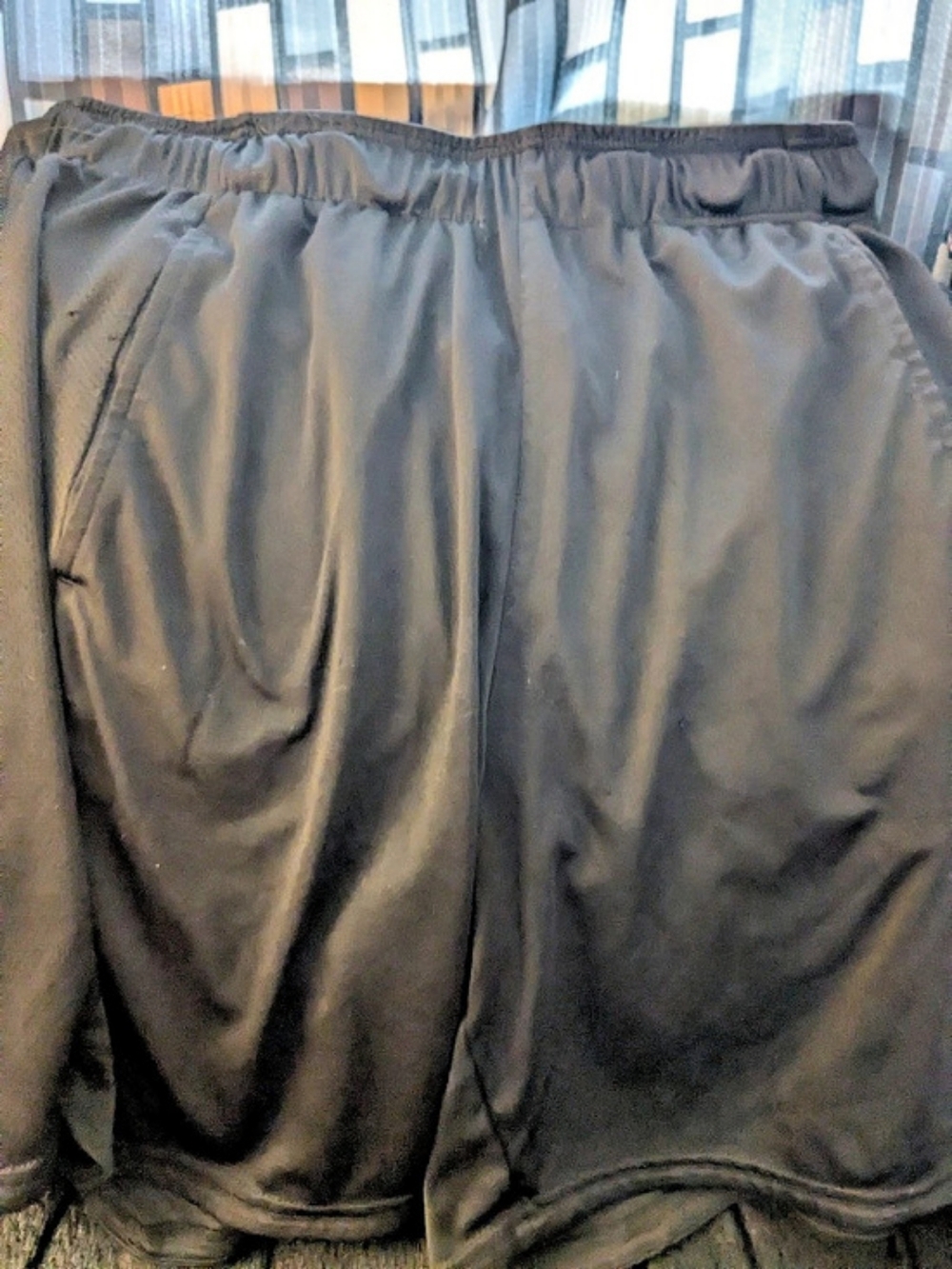 Reebok Athletic Shorts Black Size Large